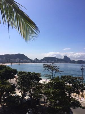Vista do Hotel Sofitel Copacabana